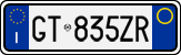 License plate of Italy, Cars (1994 year series)