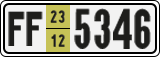 License plate of Armenia, Export transit plates