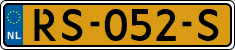 License plate of the Netherlands, Cars