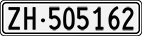 License plate of Switzerland, Cars