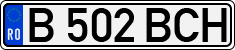 License plate of Romania, Regular plates