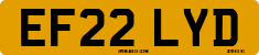 License plate of the United Kingdom, 2001 year system