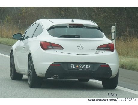 FL 29103, Opel Astra