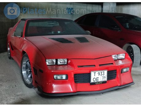 т933ое39, Chevrolet Camaro