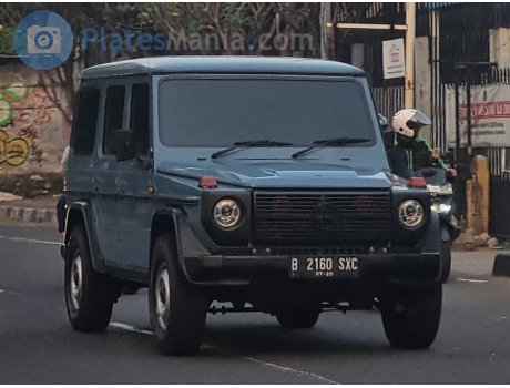 B 2160 SXC, Mercedes-Benz G-Klasse