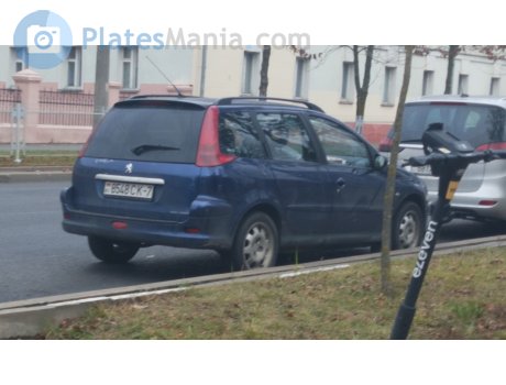 8548 CK-7, Peugeot 206