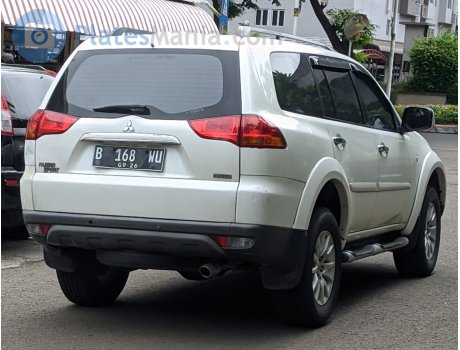 B 168 WU, Mitsubishi Pajero Sport