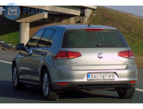 ŠA 167-KO, Volkswagen Golf