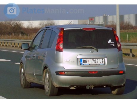 BG 1704-LZ, Nissan Note