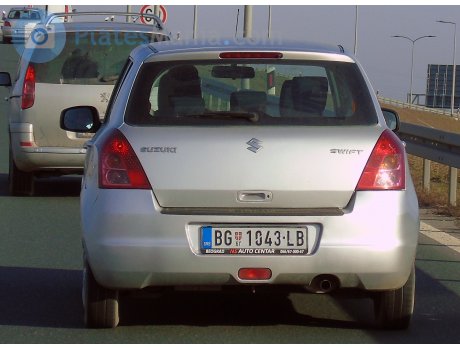 BG 1043-LB, Suzuki Swift