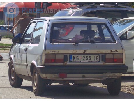 KG 250-JG, Zastava Yugo