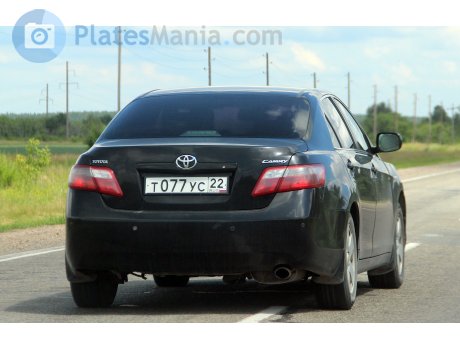 т077ус22, Toyota Camry