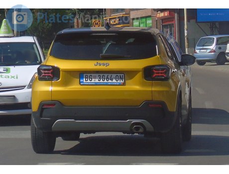 BG 3064-ON, Jeep Avenger