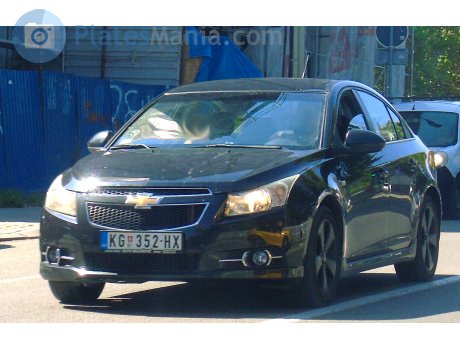 KG 352-HX, Chevrolet Cruze