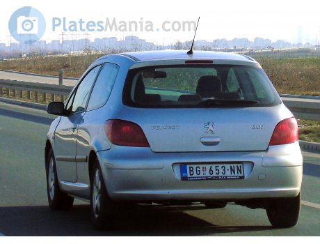 BG 653-NN, Peugeot 307