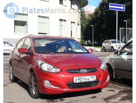 х901на197, Hyundai Solaris