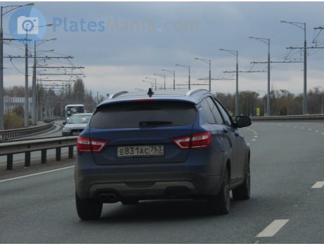 е831ас763, Lada (VAZ) Vesta