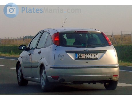 BG 2334-XO, Ford Focus