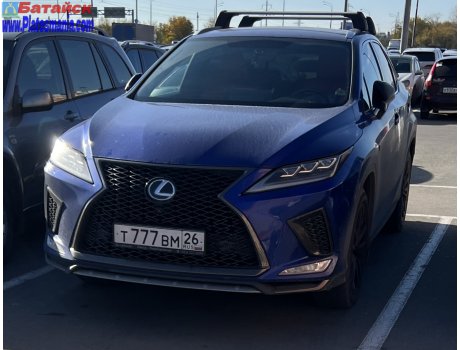 т777вм26, Lexus RX