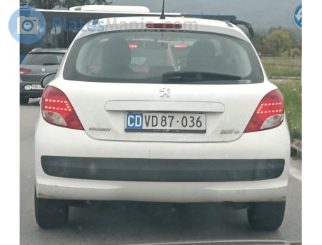 CD VD 87-036, Peugeot 207