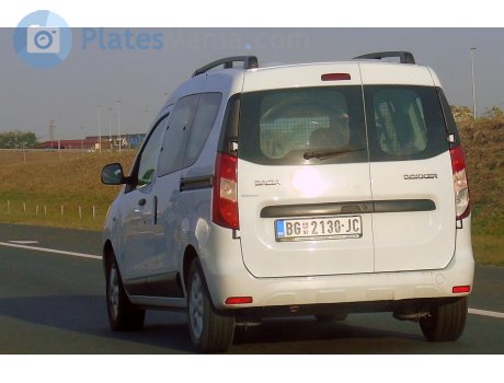 BG 2130-JC, Dacia Dokker