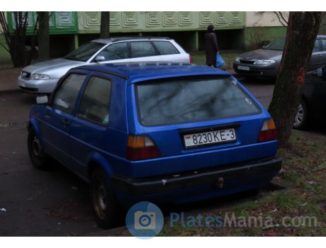 8230 KE-3, Volkswagen Golf