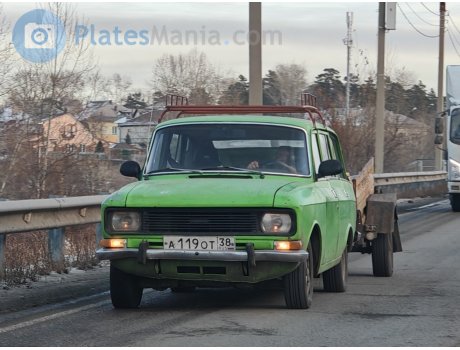 а119от38, Moskvich (AZLK) 2137