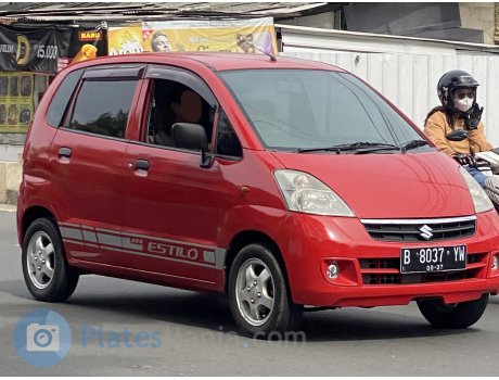 B 8037 YW, Suzuki Karimun