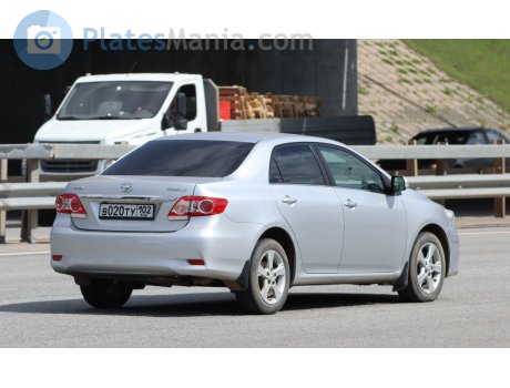 в020ту102, Toyota Corolla