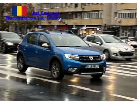 B 469 BLU, Dacia Sandero