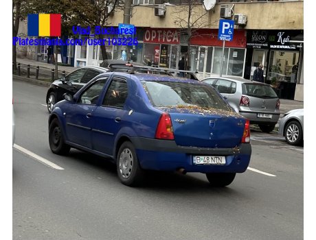 B 48 NTN, Dacia Logan