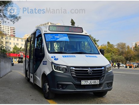 77 JU 863, GAZ ГАЗель City