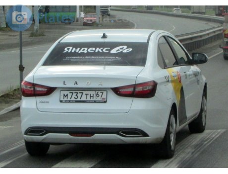 м737тн67, Lada (VAZ) Vesta