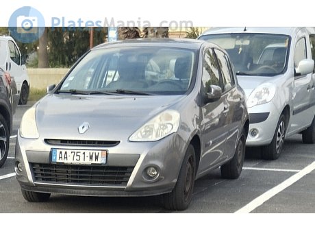 AA-751-WW, Renault Clio