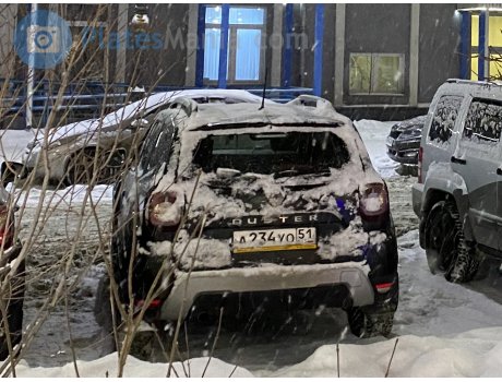 а234уо51, Renault Duster