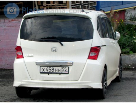 х458нн55, Honda Freed