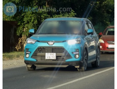 т990ув193, Toyota Raize