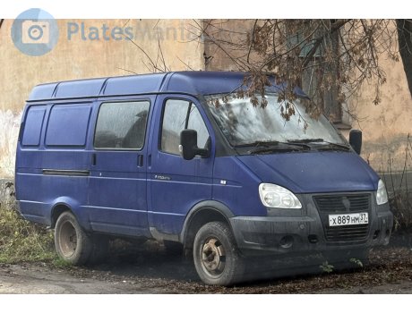 х889нм37, GAZ 2705 ГАЗель