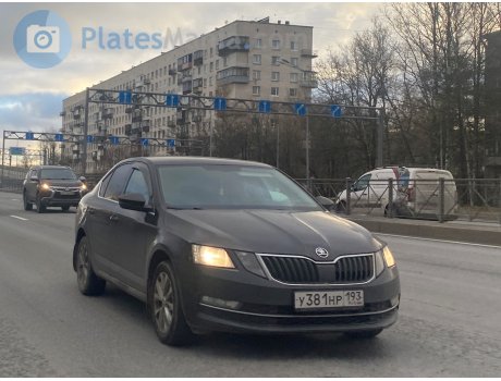 у381нр193, Skoda Octavia