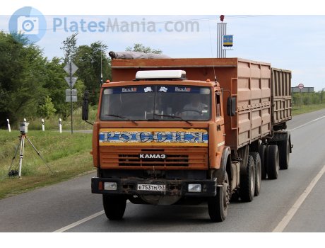 е753тм763, KamAZ 5320/5321