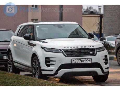 а777нр252, Land Rover Range Rover Evoque