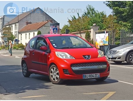 BJ-834-ZC, Peugeot 107