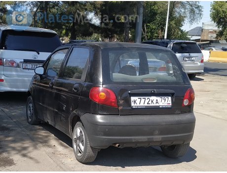 к772ка797, Daewoo Matiz