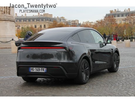 HG-149-FK, Tesla Model Y