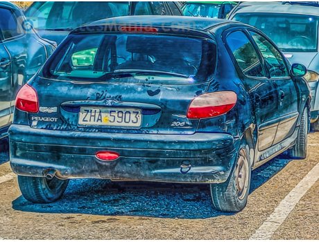 ZHA-5903, Peugeot 206