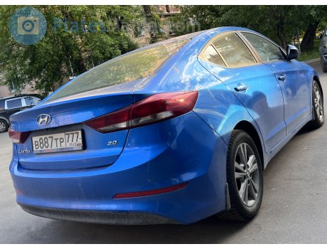 в887тр777, Hyundai Elantra