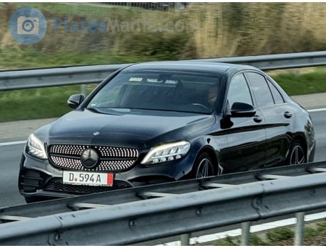 D 594 A, Mercedes-Benz C-Klasse