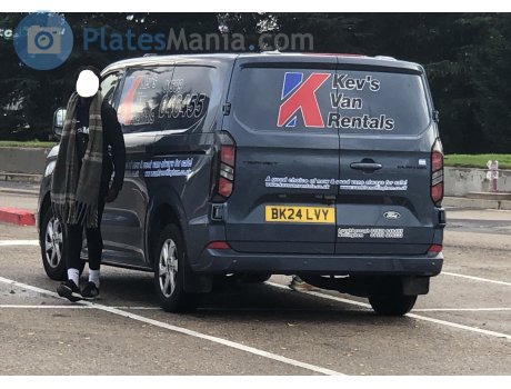 BK24 LVY, Ford Transit Custom