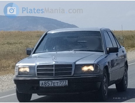 а857ет777, Mercedes-Benz C-Klasse
