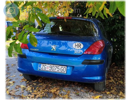 ZG 9075-GO, Peugeot 308